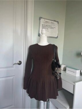 plt olive chiffon drape detail long sleeve bodycon dress Snatched Elegance Drape- Bodycon Dress (New!) (3 Colors)